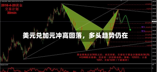 美元兑加元冲高回落，多头趋势仍在-第3张图片