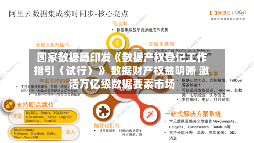 国家数据局印发《数据产权登记工作指引（试行）》 数据财产权益明晰 激活万亿级数据要素市场-第3张图片