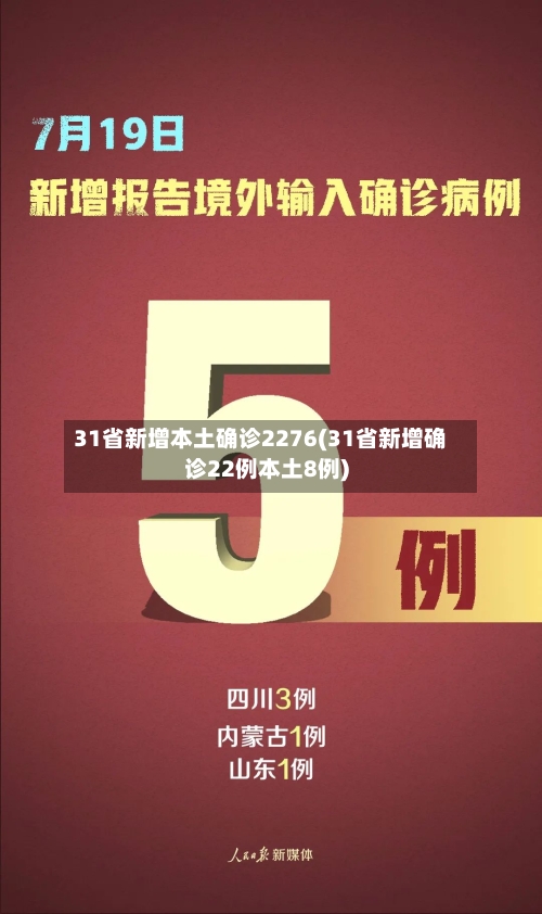 31省新增本土确诊2276(31省新增确诊22例本土8例)-第2张图片