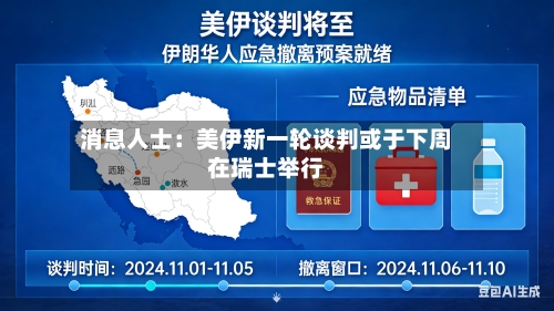 消息人士：美伊新一轮谈判或于下周在瑞士举行