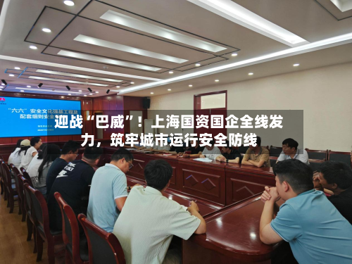 迎战“巴威”！上海国资国企全线发力，筑牢城市运行安全防线-第2张图片
