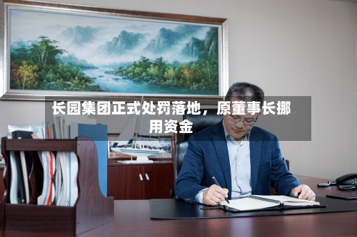 长园集团正式处罚落地，原董事长挪用资金-第2张图片