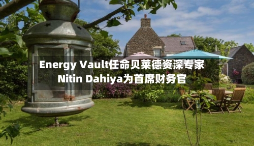 Energy Vault任命贝莱德资深专家Nitin Dahiya为首席财务官-第2张图片