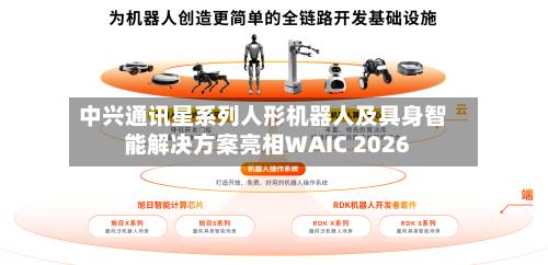 中兴通讯星系列人形机器人及具身智能解决方案亮相WAIC 2026-第2张图片