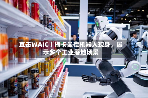 直击WAIC丨梅卡曼德机器人现身,展示多个工业落地场景