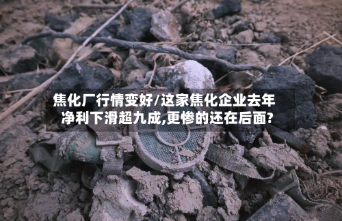 焦化厂行情变好/这家焦化企业去年净利下滑超九成,更惨的还在后面?-第2张图片