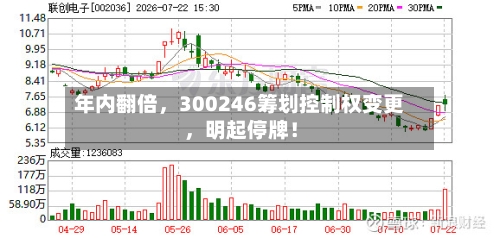 年内翻倍，300246筹划控制权变更	，明起停牌！-第2张图片