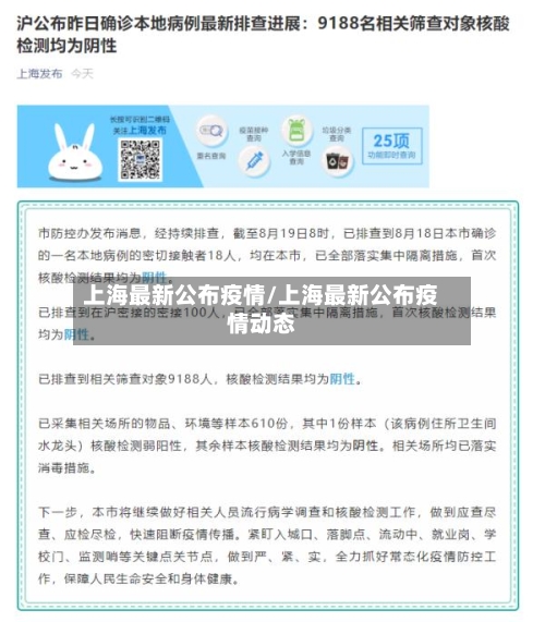 上海最新公布疫情/上海最新公布疫情动态