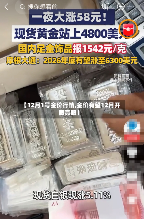 【12月1号金价行情,金价有望12月开局亮眼】-第3张图片